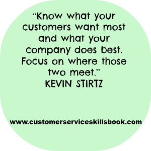 Inspirational Customer Service Quote - Kevin Stirtz